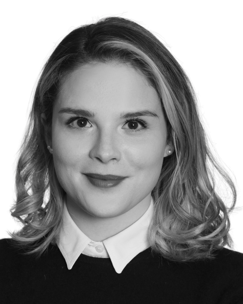 black and white image of consultant Alessia De Simoni