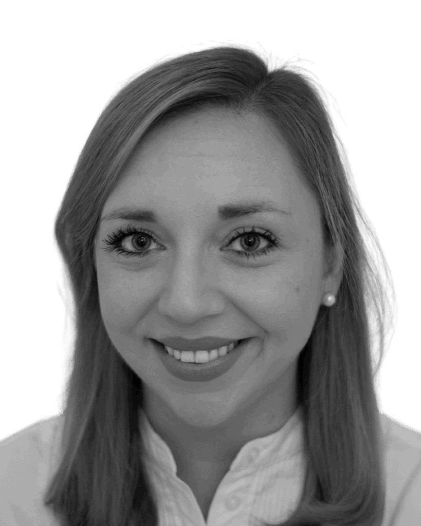 Black and white photograph of Solveig Liv Heilmann.
